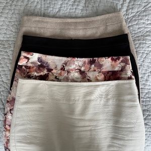 J.Crew, Ann Taylor  - Lot of 4 Pencil Skirts